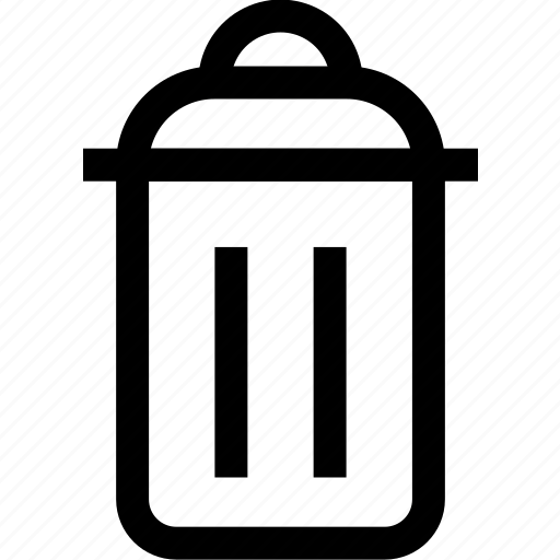 Dustbin, trash, bin, remove, delete icon - Download on Iconfinder