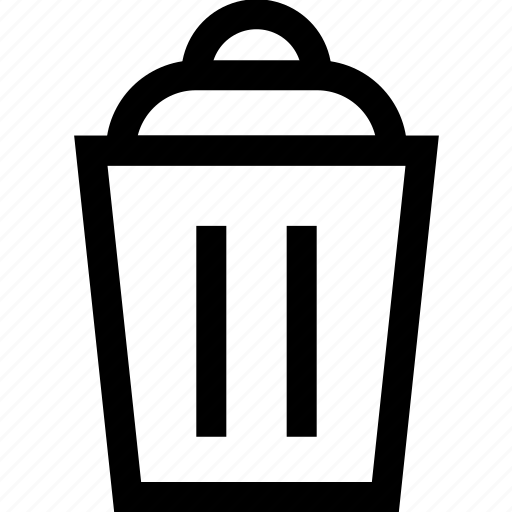 Trash, dustbin, bin, remove, delete icon - Download on Iconfinder