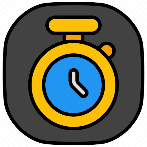 Timer, user, interface, ui, button, web icon - Download on Iconfinder