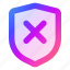 shield, cross, armor, error, immune, insurance, protection, safety, security 