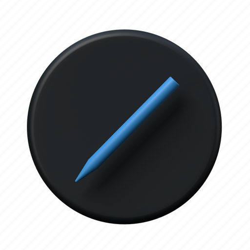 Edit, pen, text, write, pencil, draw, tool 3D illustration - Download on Iconfinder