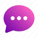 chat, bubble, conversation, communications, comment, speech, message, talk
