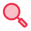 search, magnifying, glass, magnifier, ui, loupe, quest, discover, zoom 