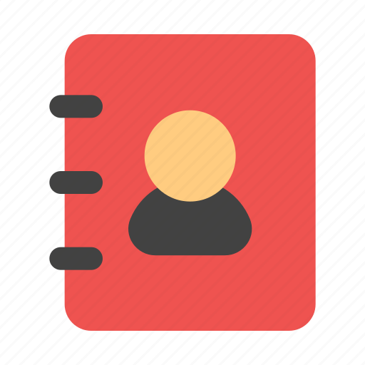 Contact, book, phone, person, notebook icon - Download on Iconfinder