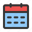calendar, time, and, date, events, schedule 