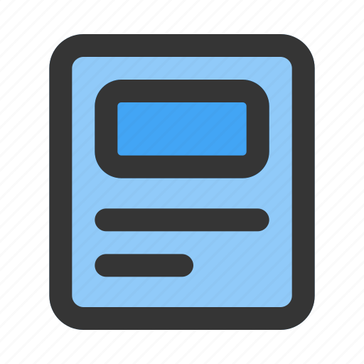News, journal, feed, report, newspaper icon - Download on Iconfinder