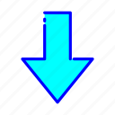 arrows, color, down, interface, ui, ux, web