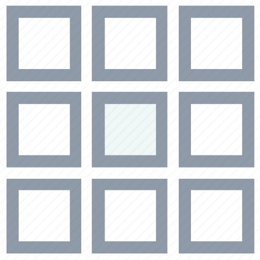 Dial pad, grid, keypad, layout, nine squares icon - Download on Iconfinder