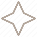 decorative element, drawing, four pointed star, graphic design element, star 