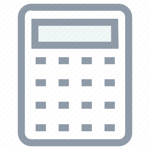 Accounting, calculating device, calculator, mathematics, office supplies icon - Download on Iconfinder