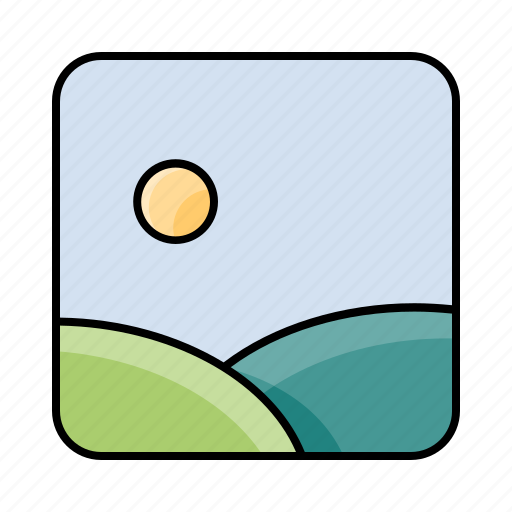 Gallery, image, image gallery, landscape, photos, ui icon - Download on Iconfinder