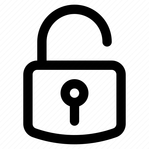 Unlock, unlocked, padlock, secure, security, lock icon - Download on Iconfinder