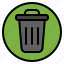 delete, remove, trash, cancel, recycle, garbage, bin 