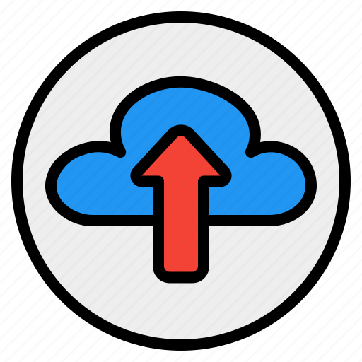 Cloud, upload, arrow, up, internet, connection, file icon - Download on Iconfinder