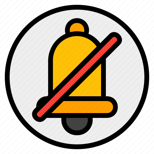 Notification, off, bell, alert, alarm, disabled, mute icon - Download on Iconfinder