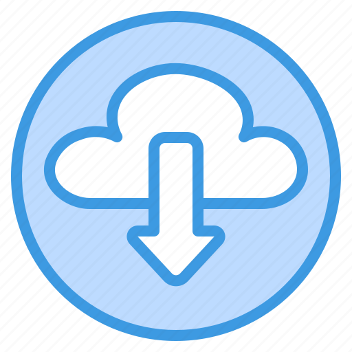 Cloud, download, arrow, down, internet, connection, file icon - Download on Iconfinder