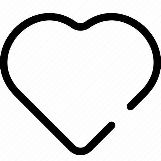 Heart, love, valentine, romance, favorite, like, bookmark icon - Download on Iconfinder