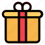 gift, prize, present, reward, user, interface 