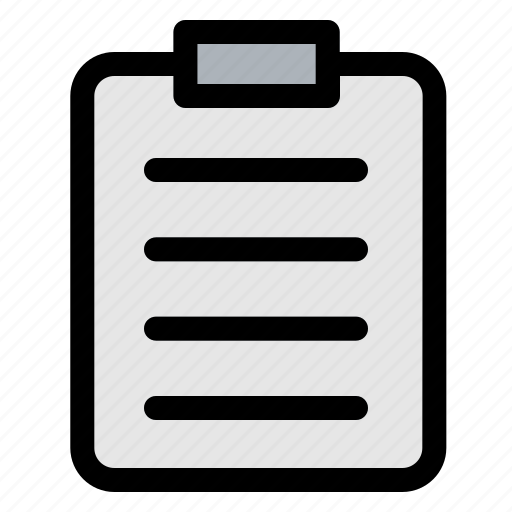 Note, paper, page, report, user, interface icon - Download on Iconfinder