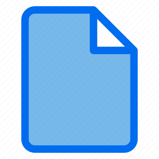 Paper, document, blank, sheet, file icon - Download on Iconfinder