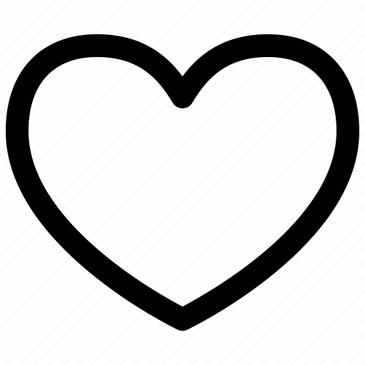 Heart, like, love, romantic, ui, valentine icon - Download on Iconfinder