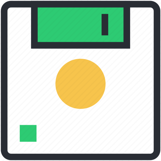 Floppy, floppy disk, floppy drive, storage, storage device icon - Download on Iconfinder