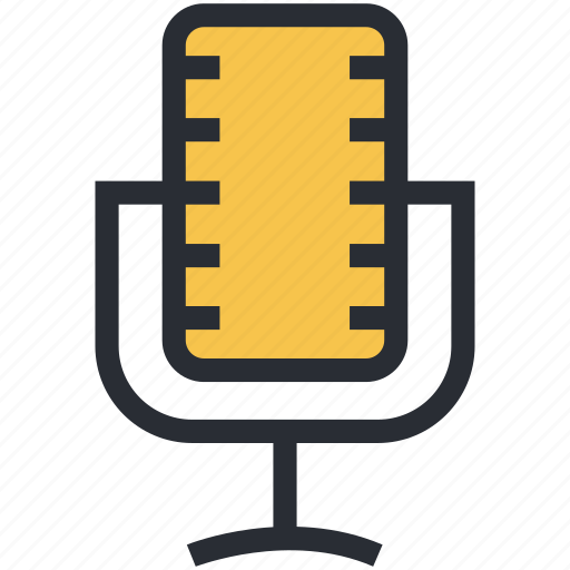 Audio, loud, mic, microphone, recording mic icon - Download on Iconfinder