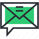 email, inbox, letter envelope, mail, sent email