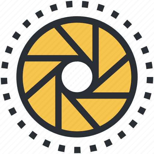 Aperture, camera lens, camera shutter, photography, shutter icon - Download on Iconfinder