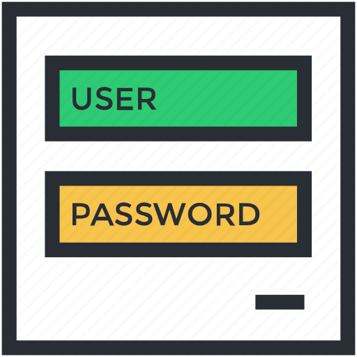 Account access, account security, password, security system, user login icon - Download on Iconfinder