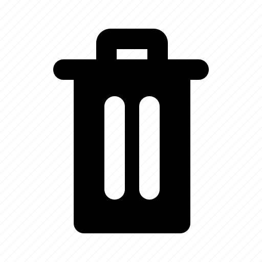 Trash, delete, trash can, garbage, rubbish, can, uninstall icon - Download on Iconfinder