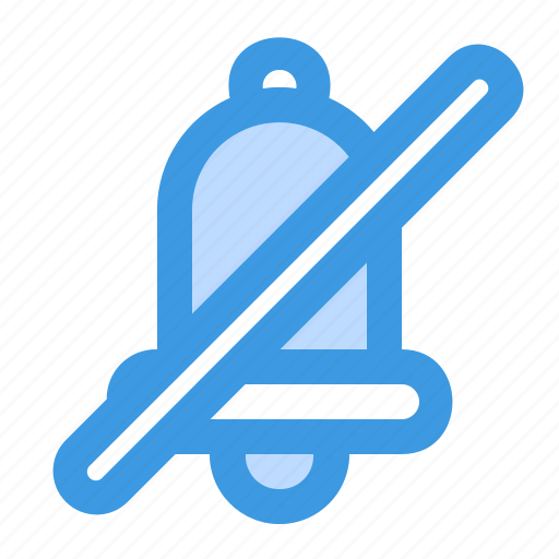 Bell, disabled, mute, notification, off, silence, silent icon - Download on Iconfinder