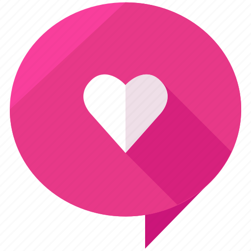 Heart, favorite, message, favourite, chat, communication icon - Download on Iconfinder