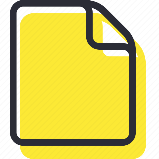 Document, empty, file, page, paper icon - Download on Iconfinder