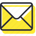 chat, email, envelope, letter, mail, message, send