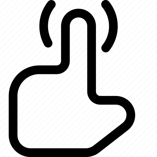 Finger, tap, mobile, digital, gesture icon - Download on Iconfinder
