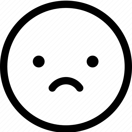 Sad, emoji, dislike, face, unhappy icon - Download on Iconfinder