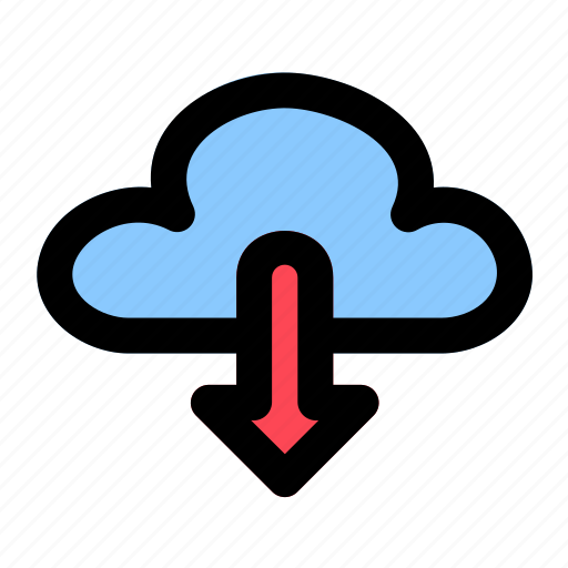 Cloud, cloud computing, data, download, interface, internet, storage icon - Download on Iconfinder