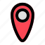 location, map, pin, place, placeholder, point, pointer 