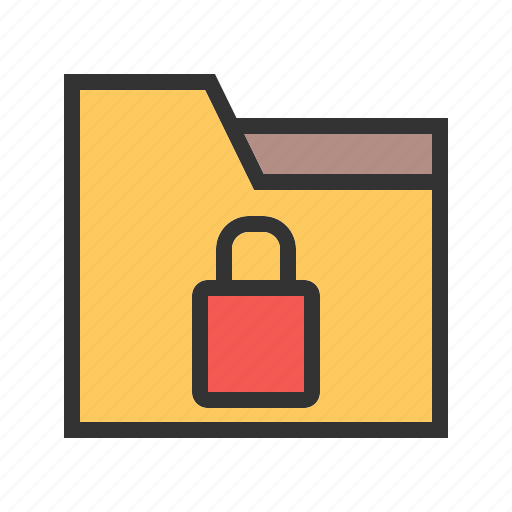 Access, confidential, data, document, folder, lock, security icon - Download on Iconfinder