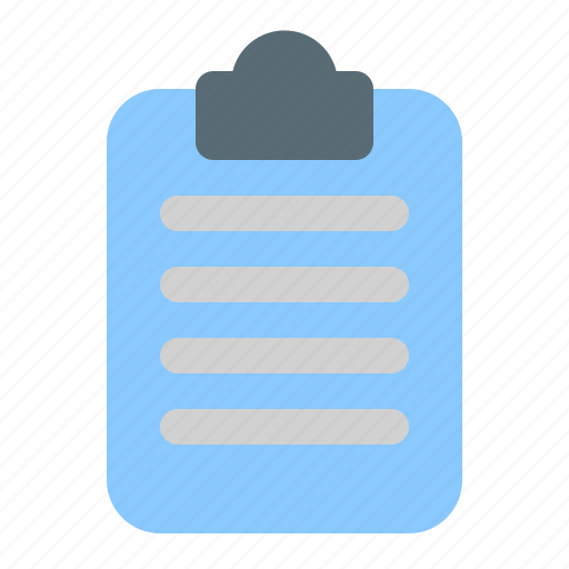 Checlist, clipboard, list, note, paper, sheet, write icon - Download on Iconfinder