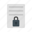 data, document, files, folder, lock, protection, security 