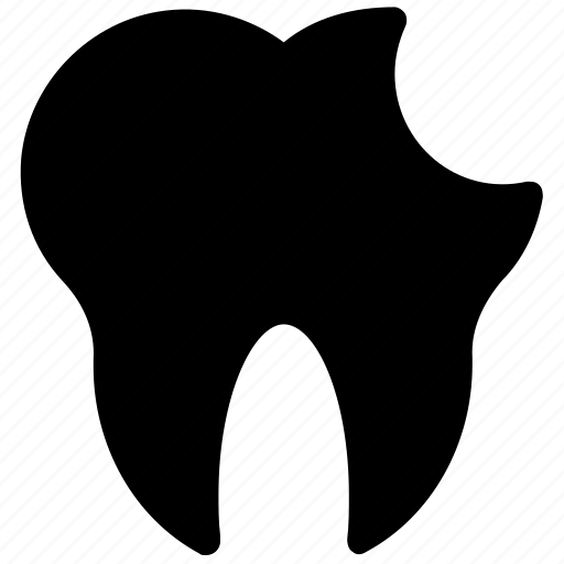 Broken tooth, damaged tooth, dental calculus, dental caries, dental illness icon - Download on Iconfinder