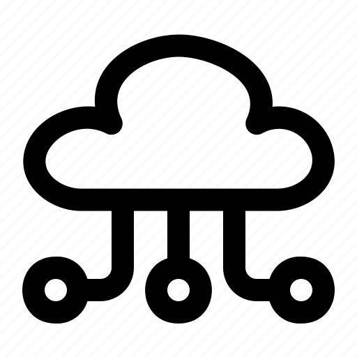 Cloud, cloud computing, data, interface, internet, storage, cloud storage icon - Download on Iconfinder