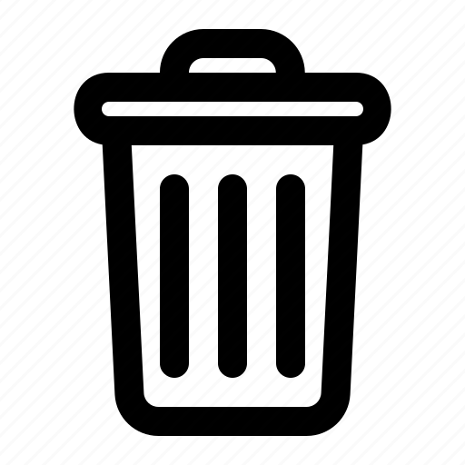 Bin, delete, dustbin, garbage, remove, rubbish, trash icon - Download on Iconfinder