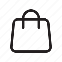 shopping bag icon, user interface, ui, website, mobile application, technology, business, finance, web design