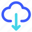 25px, cloud, download, iconspace 
