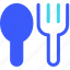 25px, fork, iconspace, spoon 