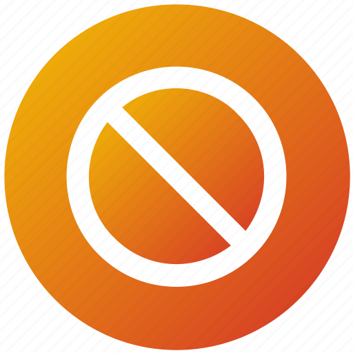 Banned, block, hide, stop, ux icon - Download on Iconfinder