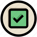 approved, complete, select, tick, ui, ux, verified